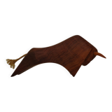 Mahogany Bull Pen Holder, Denmark, 1960s