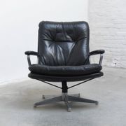 'Gentilina' swivel lounge chair by André Vandenbeuck for Strässle, 1960s