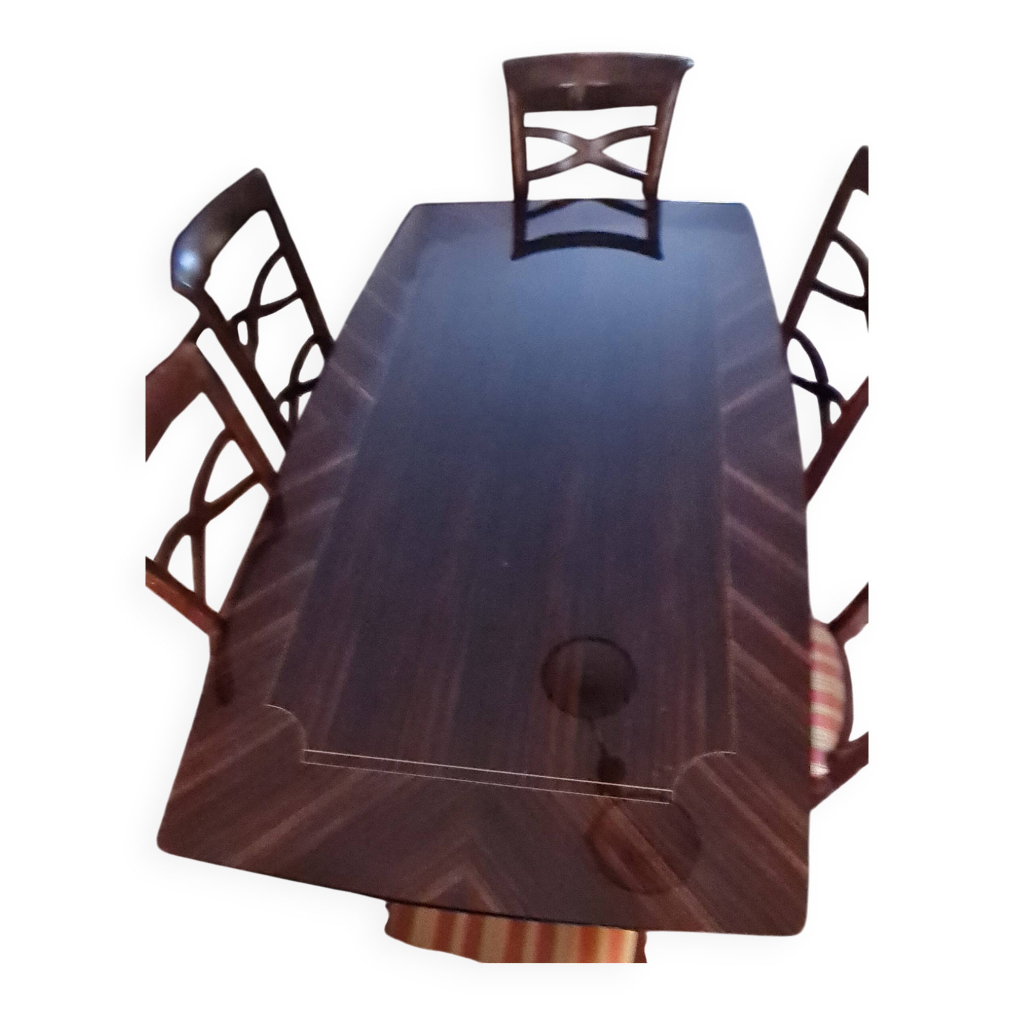 Dining table with chairs