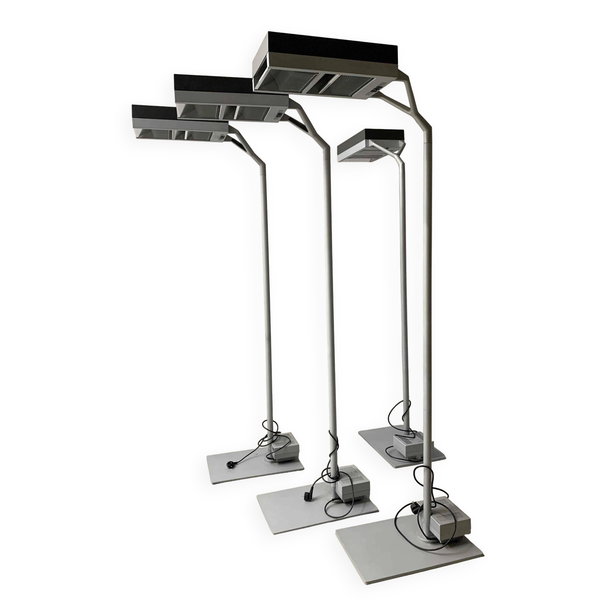 Large metal lamp by Glen Oliver Löw and Antonio Citterio from Ansorg | 1990s