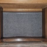 Large extendable dining table from the Art Deco period – checkerboard top –