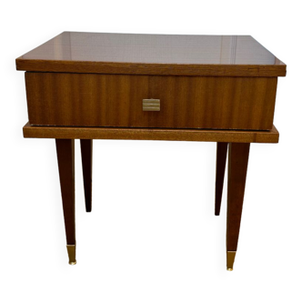 Vintage bedside table in Formica
