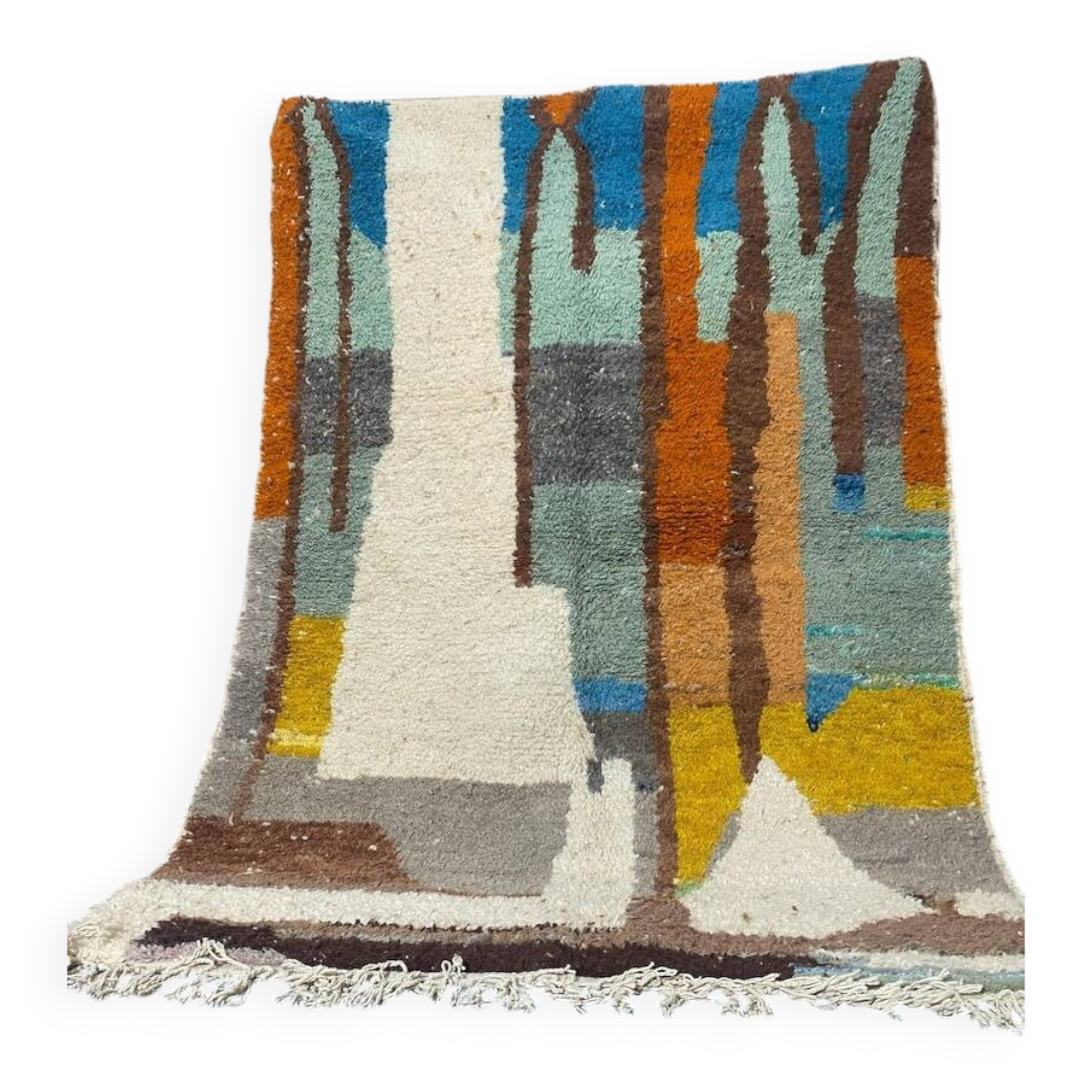 Beni Ourain rug in wool 150/250cm