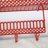 Wall shelf, vintage metal