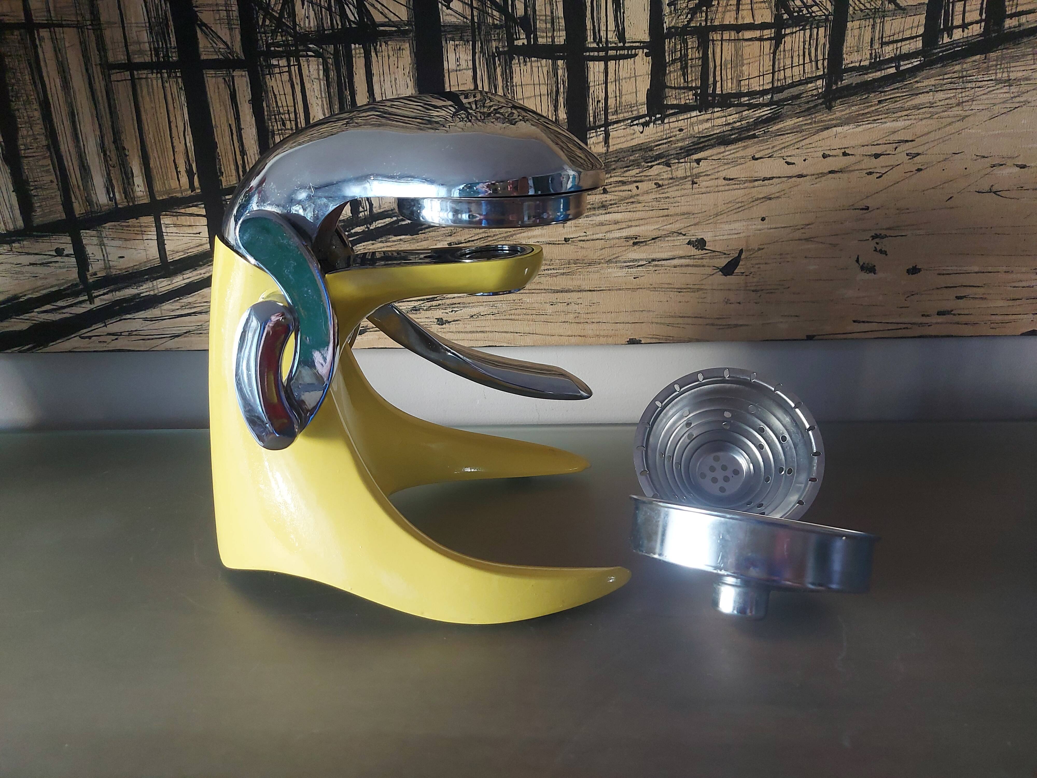 Vintage metal citrus press