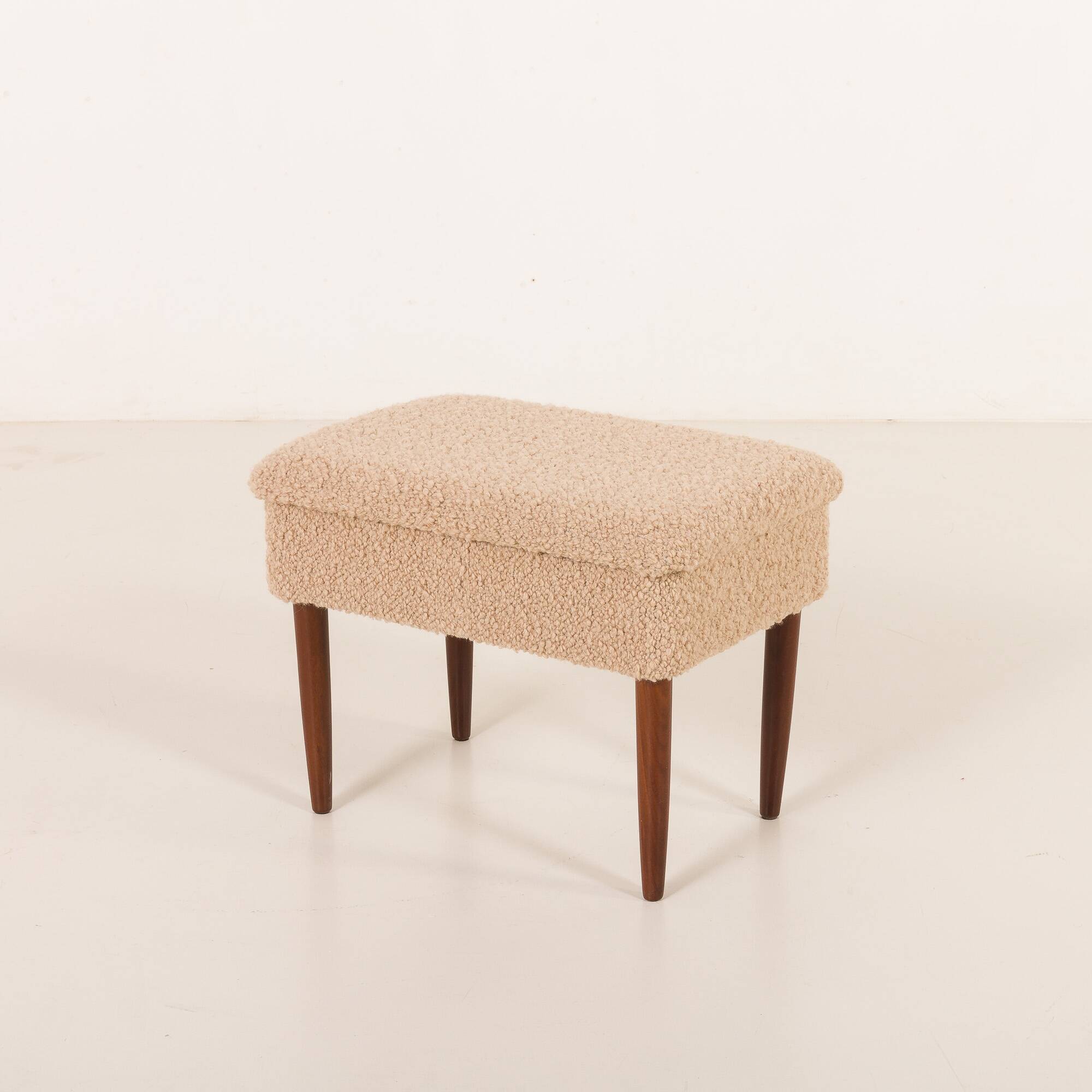 Danish mid-century modern footstool, 1960s