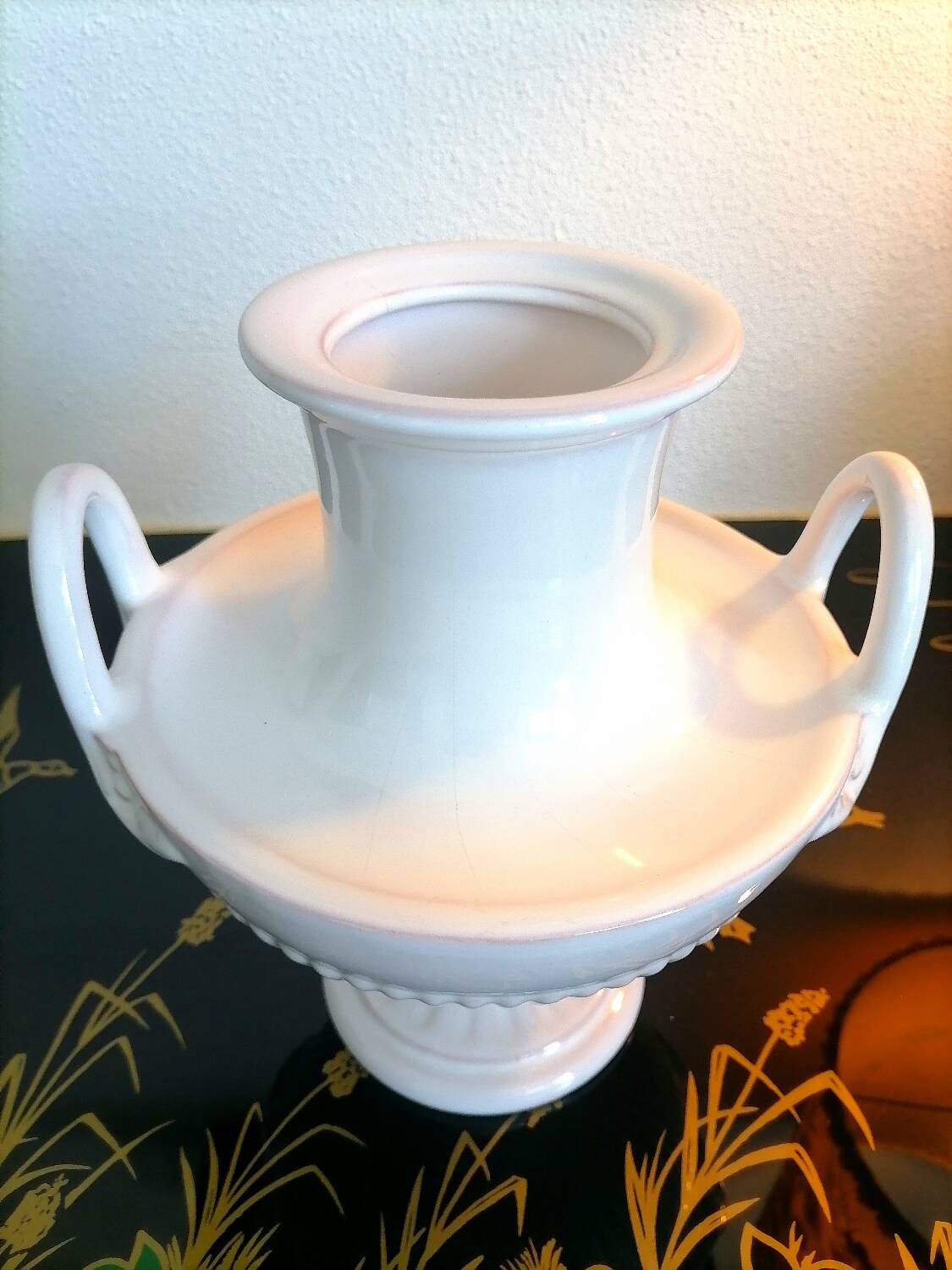 2 Niderviller Grand Siècle Beyerlé Style Calyx Krater vases