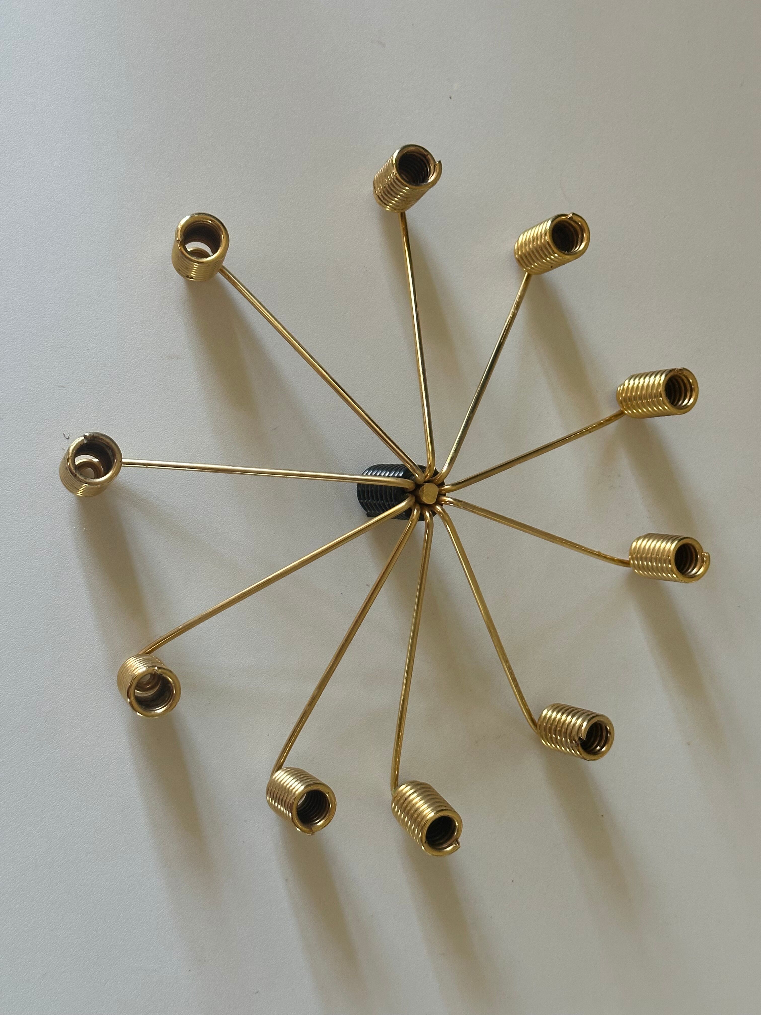 Vintage Scandinavian design candle holder 60 years