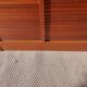 double curtain filing cabinet, vintage