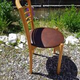 Paire ancienne de chaises EKA Wohnmobef