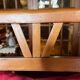 Chaise enfant pliante  bois vintage