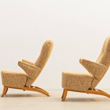 Pair of Penguin armchairs by Theo Ruth for Artifort