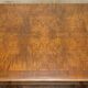 1940s vintage walnut commode with butler's serving tray.