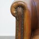 Vintage Sheepskin Leather Club Chair