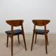 Pair of Fontania chairs attributed to Baumann – 1960s