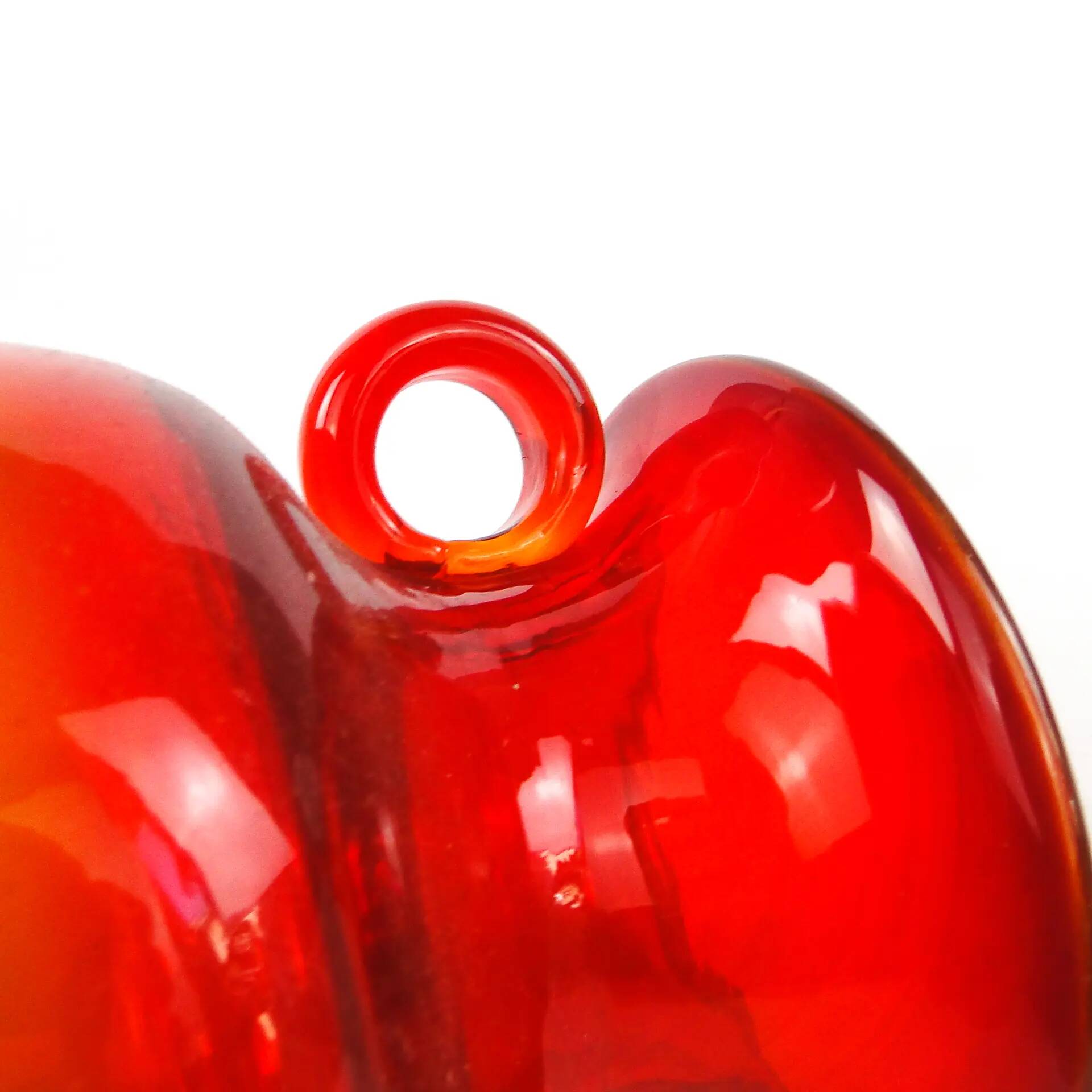 Mid-century modern vase, glass, designed by J. Słuczan-Orkusz, Poland, 1970s