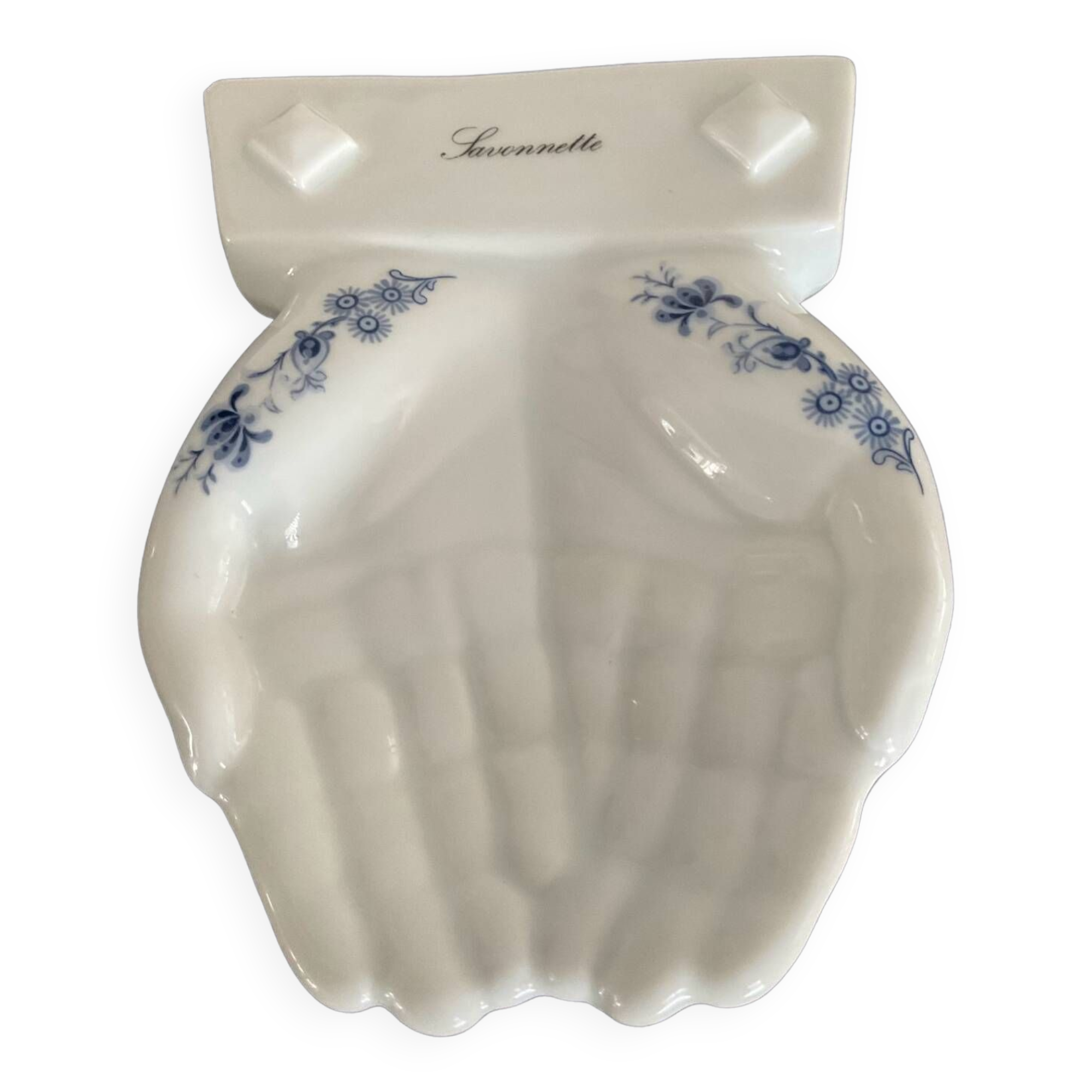 Vintage porcelain hand soap dish