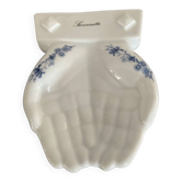 Porte savon vintage mains en porcelaine