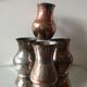 4 Islamic Art Ottoman Turkish copper pitchers antique