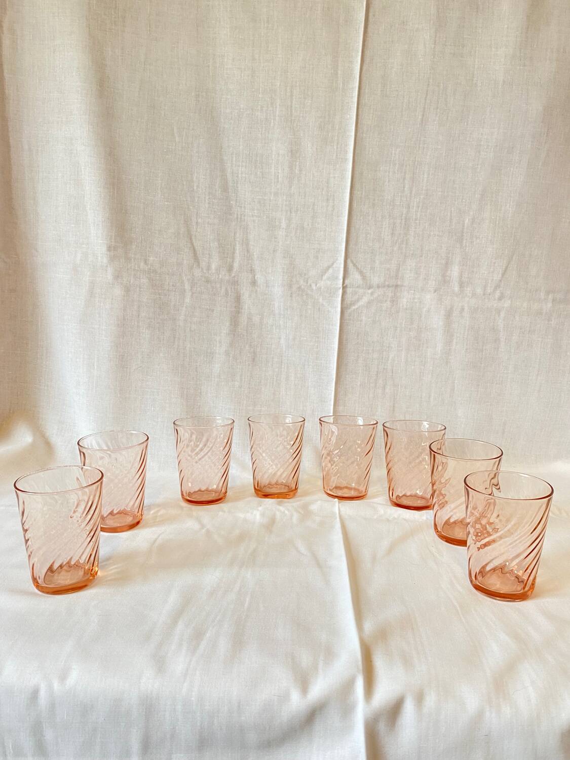 8 Rosaline glasses