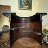 Art Deco Half Moon Bar