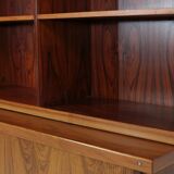 Rosewood sideboard and bookcase