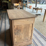 Small raw wood counter