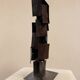 Sculpture brutaliste signée “kely” — acier soudé — 99 cm
