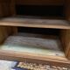 Entrance bench with storage