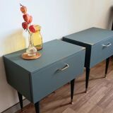 Paire de chevets vintage
