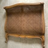 Rattan canning headboard
