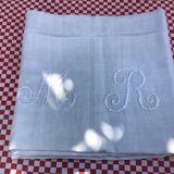 Flax sheet marked MR