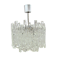 "Ice" chandelier in Lucite from Kalmar, Austria, 60 's, Plexiglas
