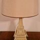 Vintage advertising lamp Garnier – Eiffel Tower in ceramic – Paris