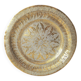 Moroccan copper/brass engraved serving tray