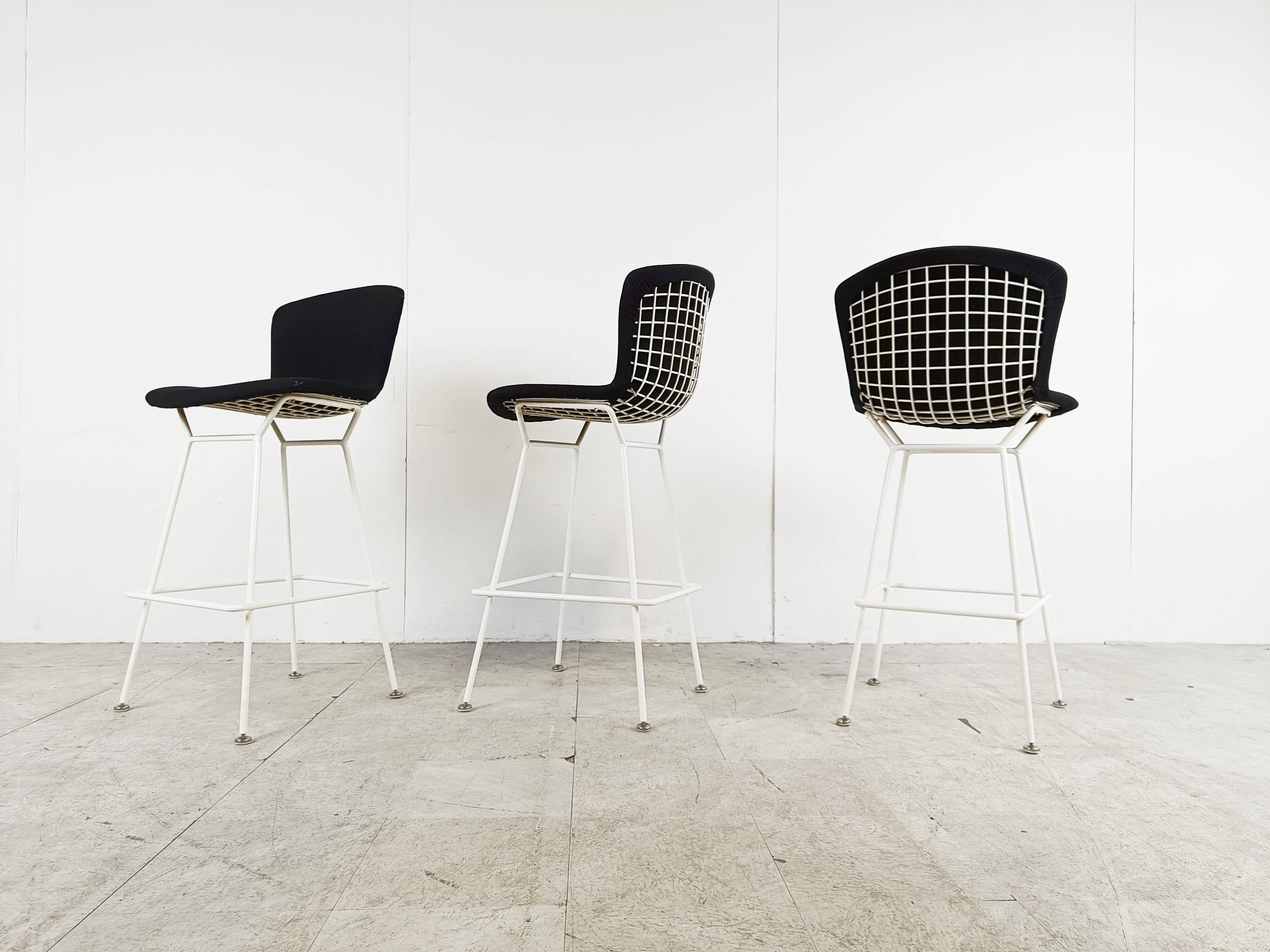 Vintage Harry Bertoia Bar Stools, 1980s