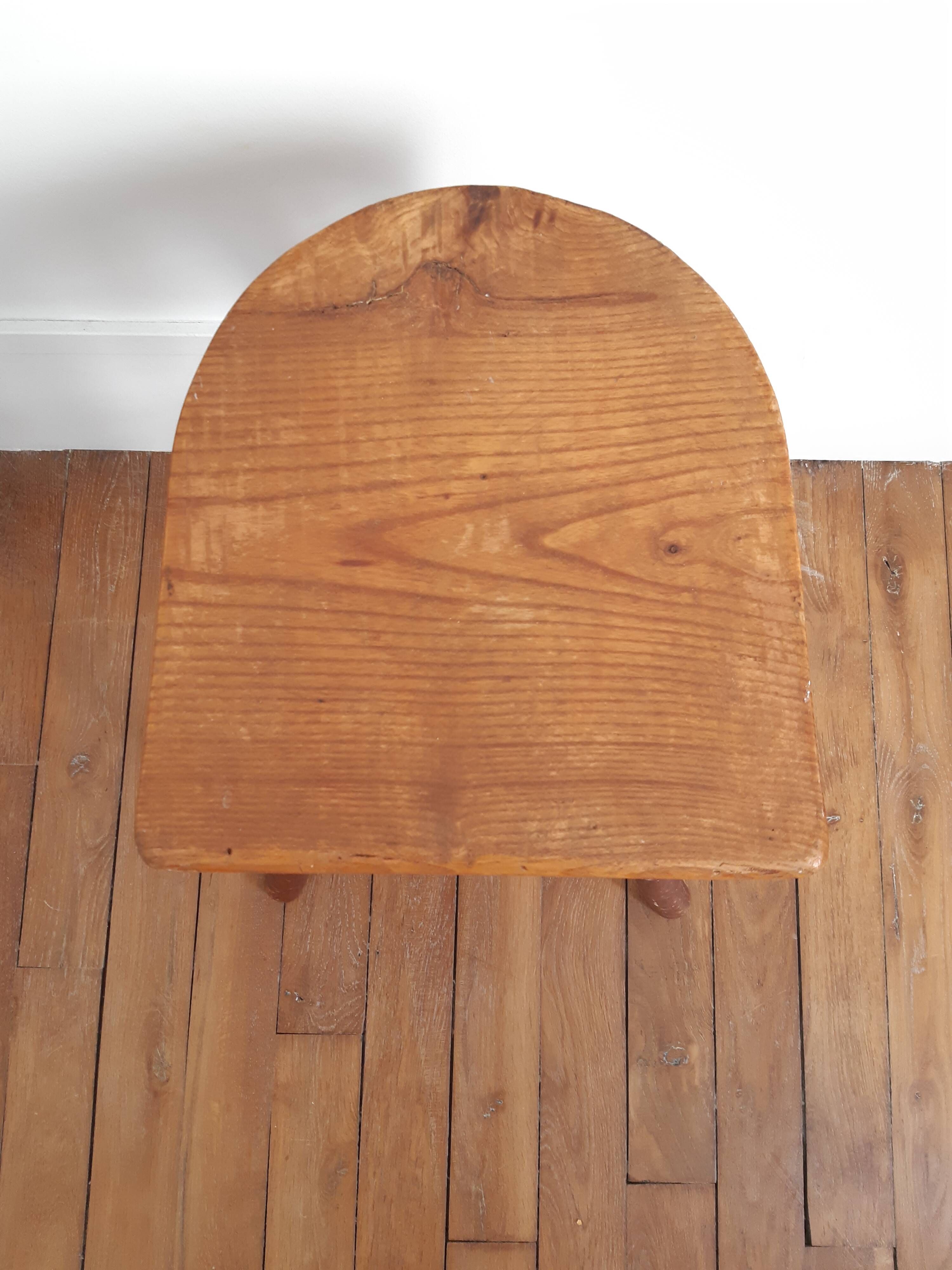 Tabouret tripode vintage