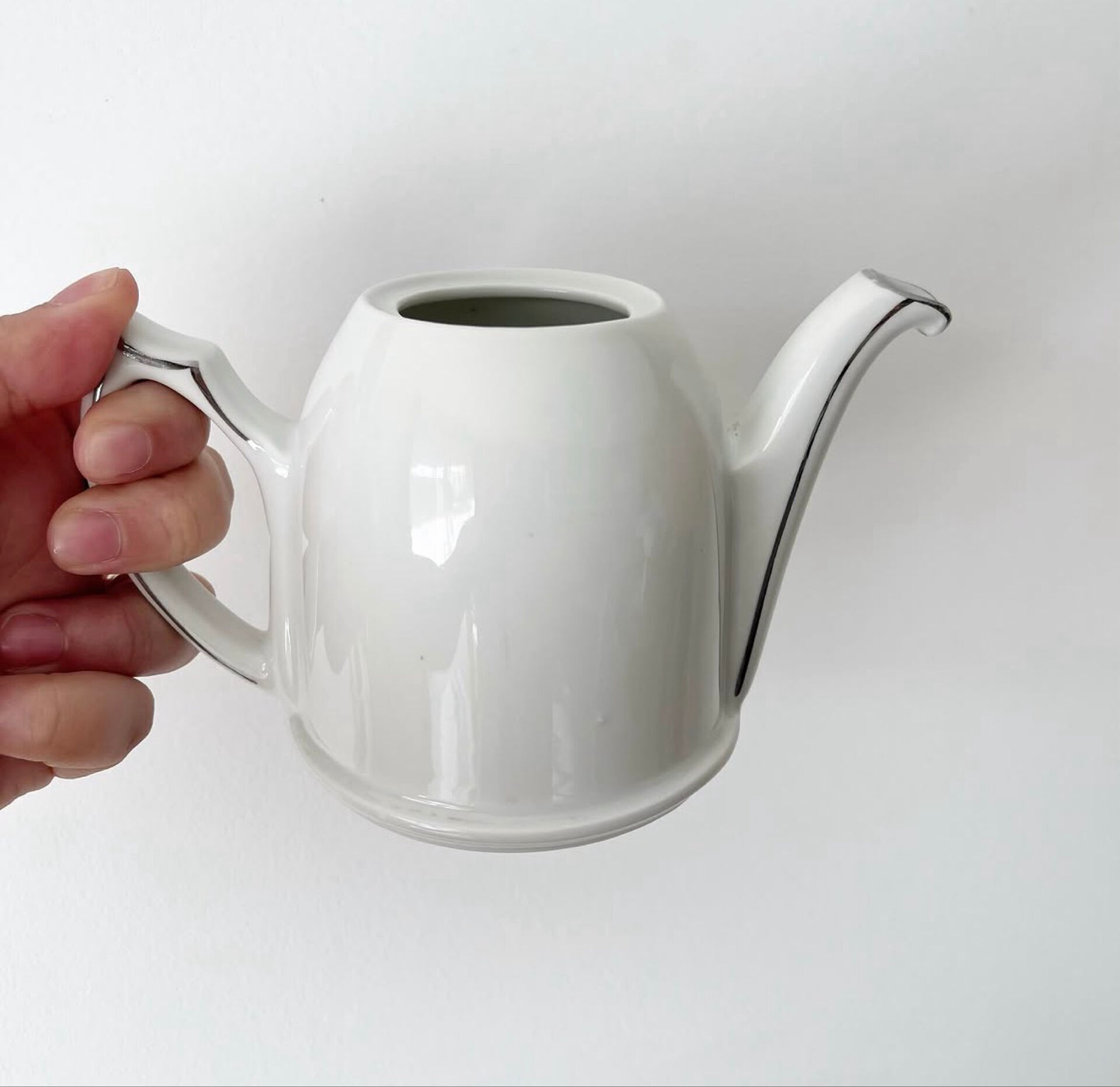 Vintage porcelain teapot