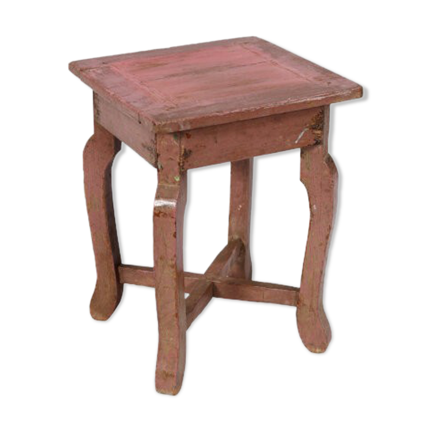 Resting tabou plant patine rose ancient wood teck