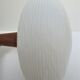 suspension opaline teak Louis Kalff Philips 60s