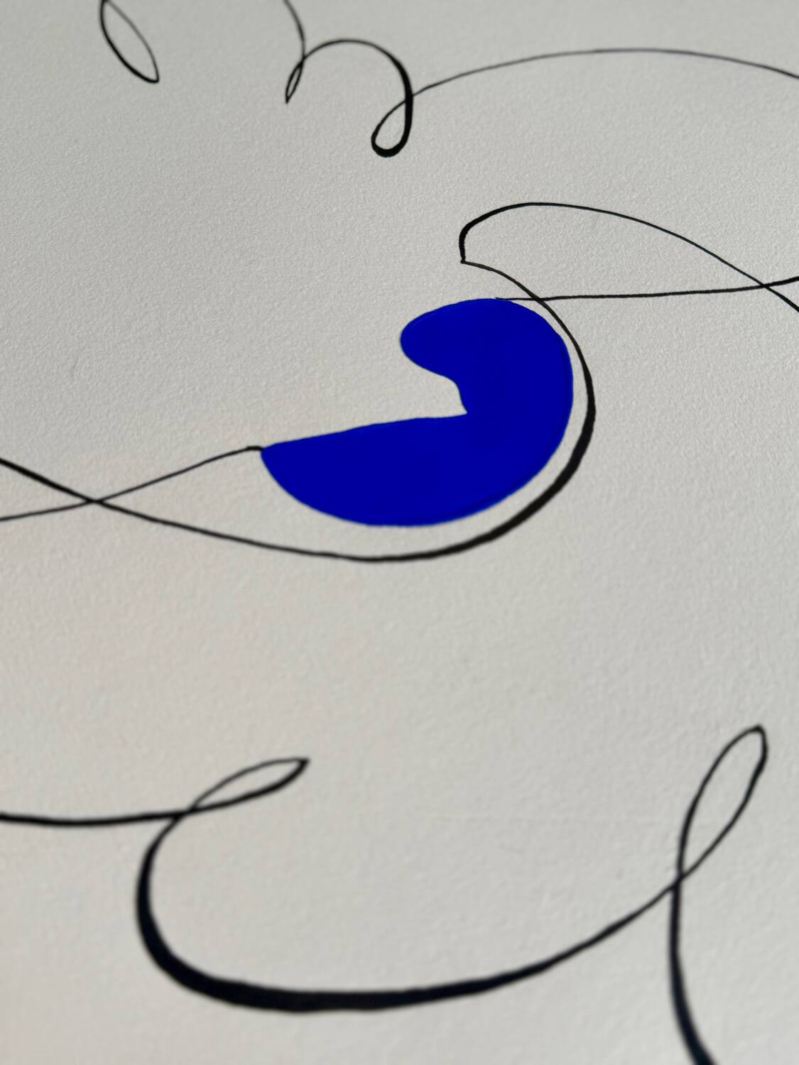 Blue Sun 05 - 40 x 50 cm - Atelier Agapé