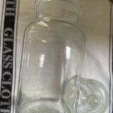 Glass grocery jar