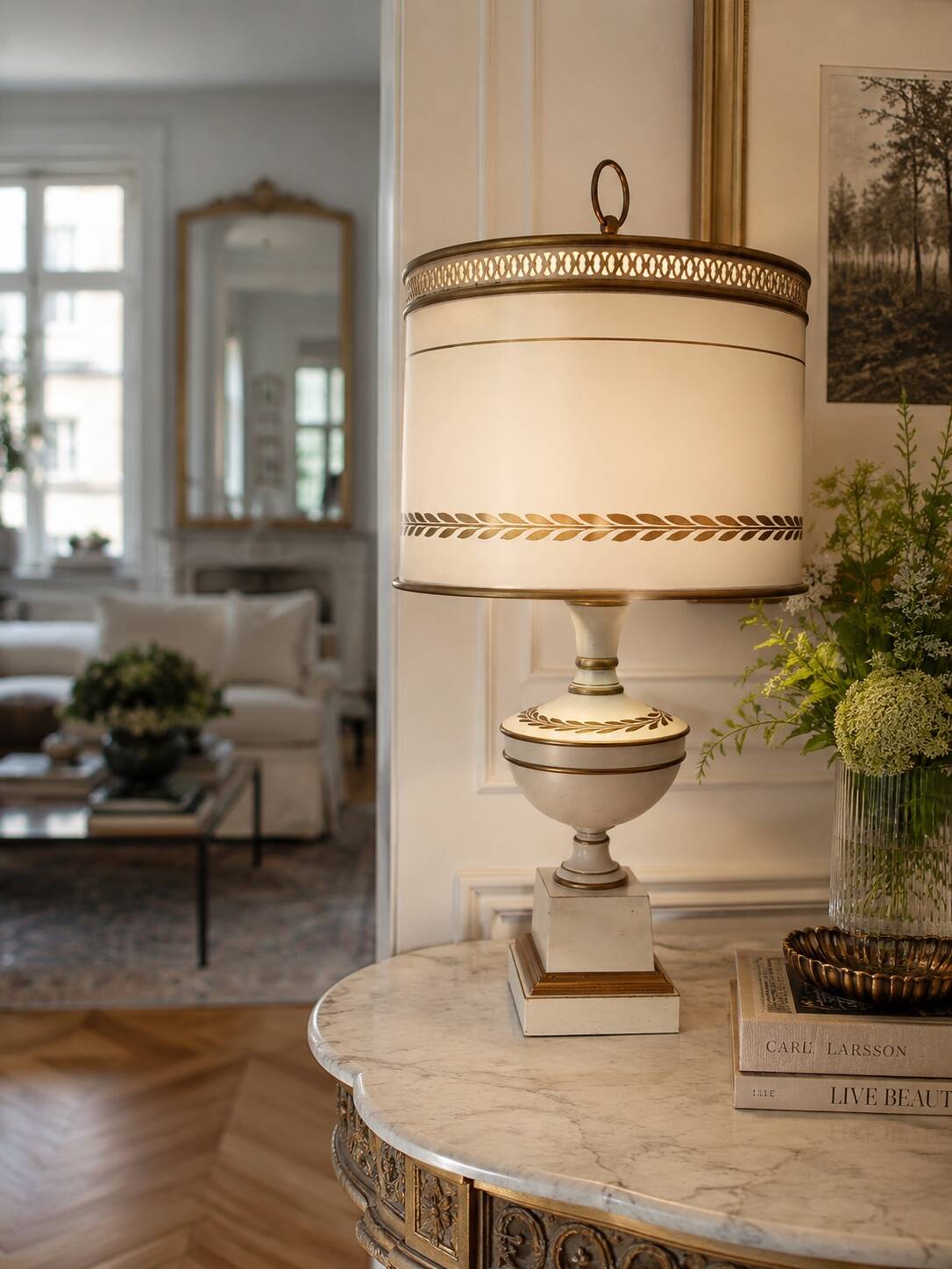 Lampe style Empire