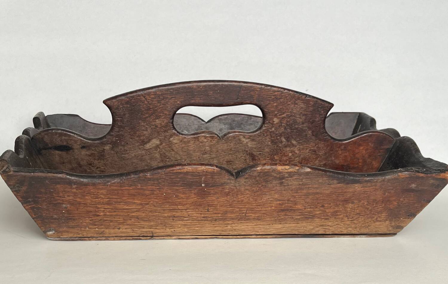 Wooden mushroom basket