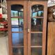 Antique teak bookcase