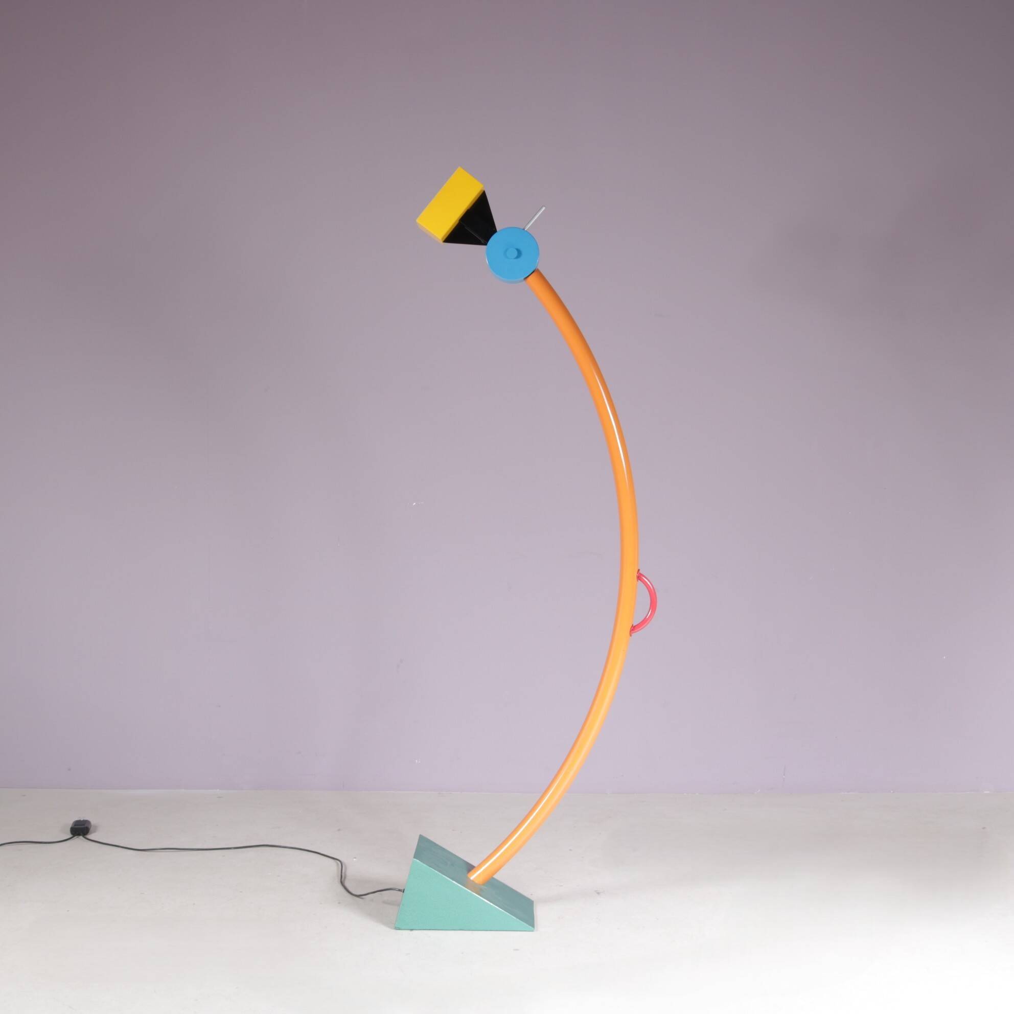 1980s Tree tops floor lamp by Ettore Sottsass for Memphis Milano Italy