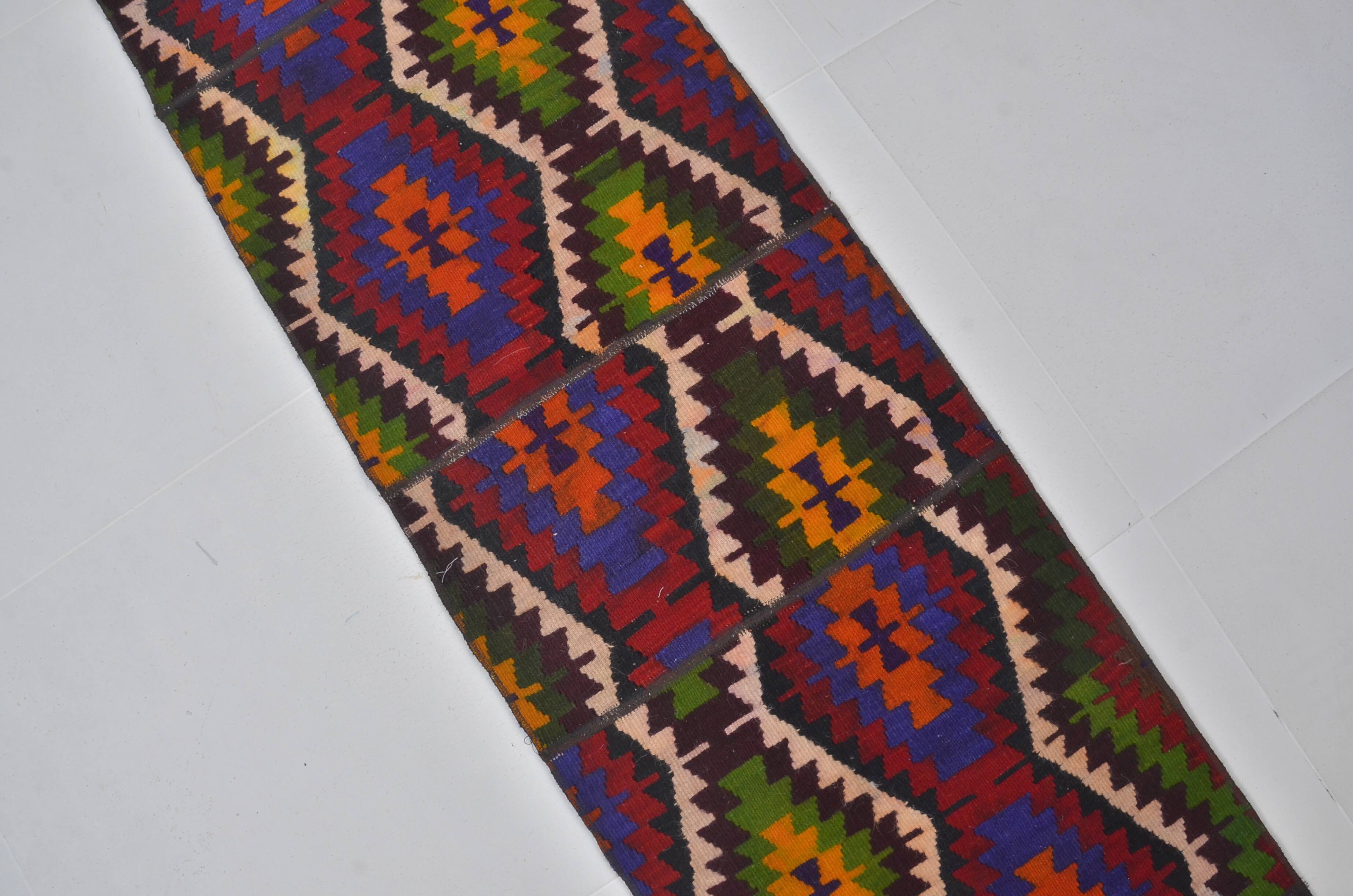 extra Long Vintage Oushak Kilim Rug sku 3759