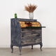 Secrétaire en chêne, design danois, années 1960, production: Danemark