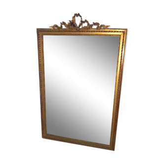19th century golden mirror