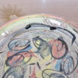 Ceramic bowl, pocket emptier, signed